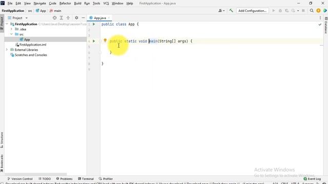 1-First java app смотреть онлайн