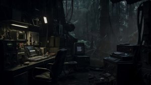 The Deserted Camp [ALONE in an Outpost] Ambient Sleep Focus 4K