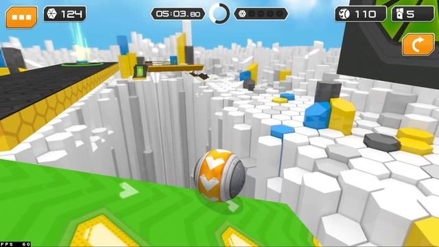 GYRO BALLS - All Levels NEW UPDATE Gameplay Android, iOS #51 GyroSphere Trials смотреть онлайн