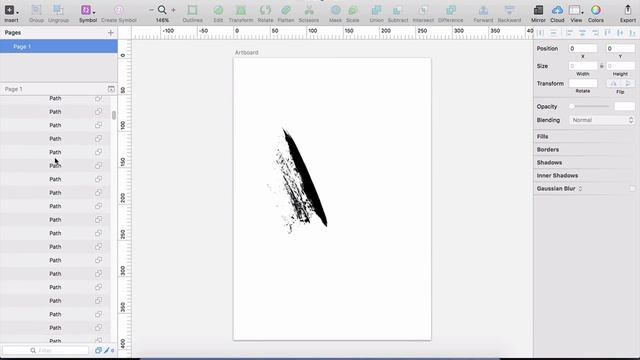 Sketch tutorial #02 — How to get a brush effect in Sketch смотреть онлайн