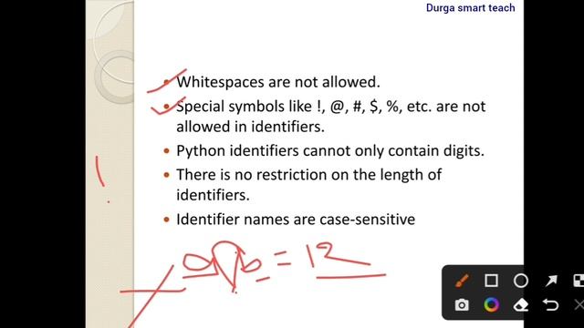 Identifiers in Python смотреть онлайн