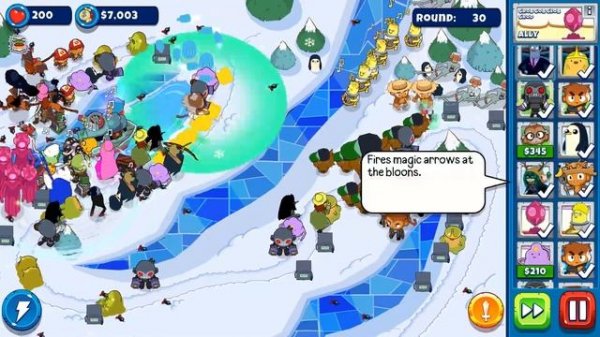 [4K] Bloons Adventure Time TD - Martian Game : Mountain Path (Round 39)