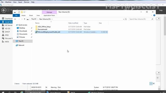 5. Installing and Configuring MDT in Windows Server 2019 смотреть онлайн