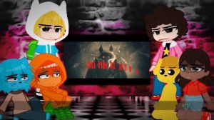 PERSONAGENS DA CARTOON NETWORK REAGINDO AO RAP DA MORTE | LOBO (ENYGMA) - GC/GACHA LIFE!