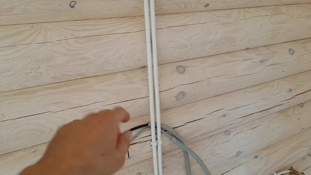 Дом из бревна. Как сделали отопление, водоснабжение и водоотведение. #водоснабжениедома #отопление смотреть онлайн