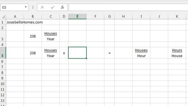 Excel - Converting Units by Cross Multiplying and Cancelling Units: Episode 1723 смотреть онлайн