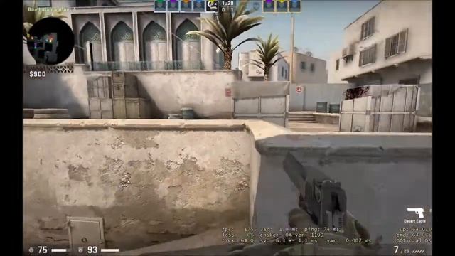 HD 7850 CS GO FPS смотреть онлайн