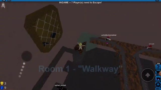 ААА ЦУНАМИ ИДЁТ ИГРА [ROBLOX FLOOD ESCAPE] смотреть онлайн