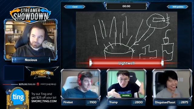Streamer Showdown #8 Hearthstone (feat. DisguisedToast, Trump, Firebat, & Noxious) смотреть онлайн
