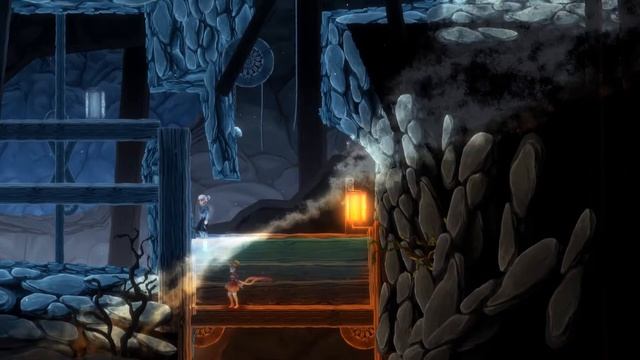 Играем в Degrees of Separation. Интересная и красивая игра для двух игроков смотреть онлайн
