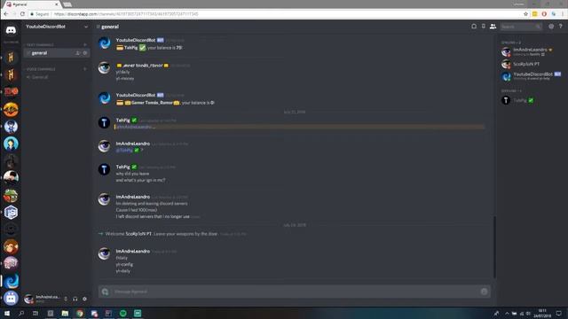 CRIAR BOT DE DISCORD COM JAVA | #6 SISTEMA DE XP E NIVEIS! смотреть онлайн