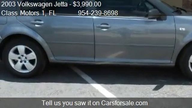 2003 Volkswagen Jetta GLS 2.0 - for sale in Miami Gardens , смотреть онлайн