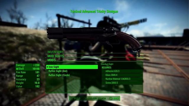 TRINITY SHOTGUN - Fallout 4 Mod Review PC смотреть онлайн