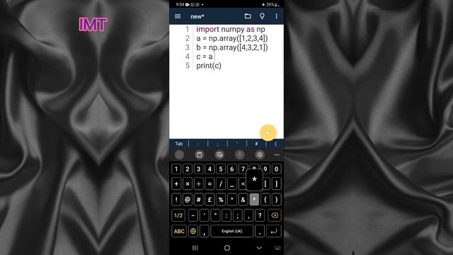 Difference between Array & Python Lists #pydroid3 смотреть онлайн
