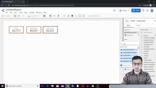 How to Create a Dashboard | Google Data Studio में Dashboard कैसे बनाए - Complete Guide? смотреть онлайн