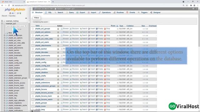 How to export database table via phpMyAdmin in cPanel with GoViralHost смотреть онлайн