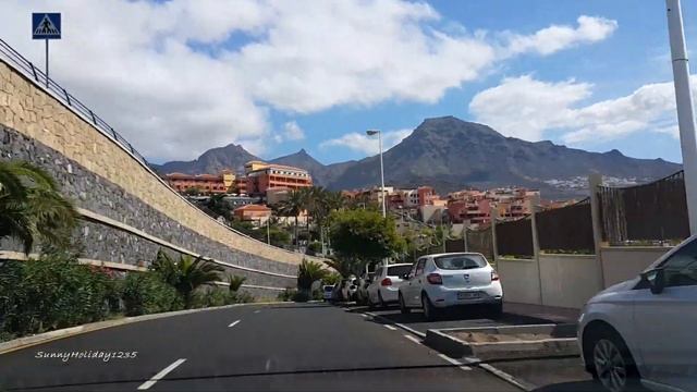 Costa Adeje Tenerife - tour of resort смотреть онлайн