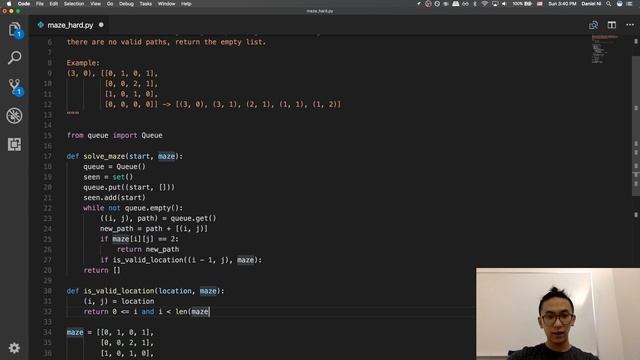 LIVE CODING INTERVIEW PROBLEMS | RAT IN A MAZE (ALL DIRECTIONS) смотреть онлайн