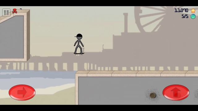 Stickman Skater Gameplay #1 | Stephen M. Green смотреть онлайн