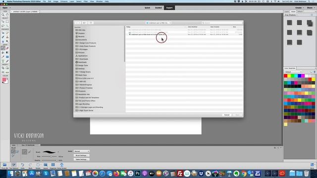 Installing Styles and Color Swatches into Photoshop Elements смотреть онлайн