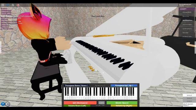 Fur elise roblox piano Expert смотреть онлайн