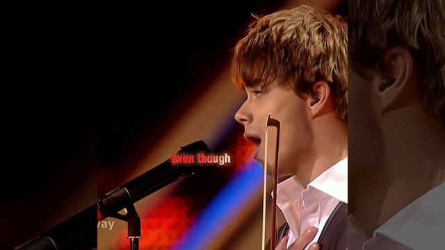 Alexander Rybak - Fairytail Live Performance