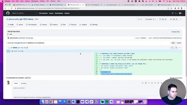 COMP1531 Week 9 Lecture 2 | Git + Classes смотреть онлайн