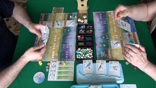 Крылья - играем в настольную игру. Wingspan board game. смотреть онлайн