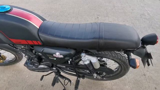 EURO KEEWAY 152 CAFE RACER TEST DRIVE смотреть онлайн