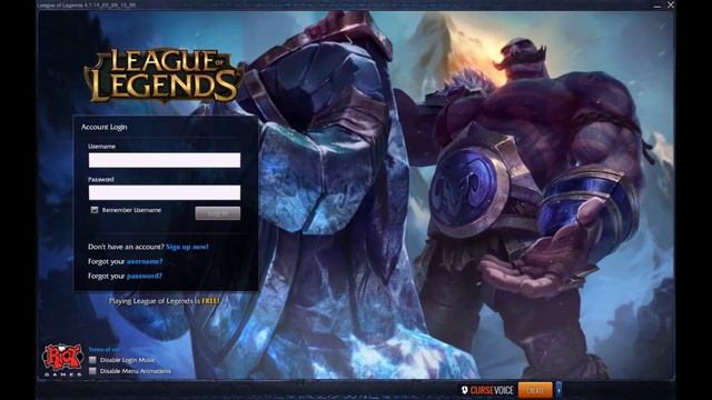 League Of Legends: Braum Loginscreen смотреть онлайн