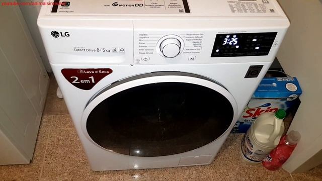 LG Washer Dryer Inverter Direct Drive 8/5 Kg F4J6TM0W: Hygiene Programme. How To Use