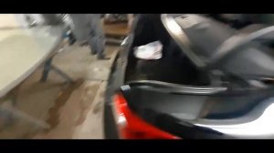 Замена заднего стекла TOYOTA CAMRY, некоторые особенности