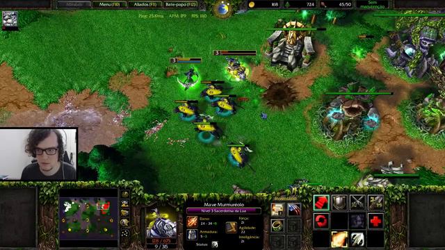 WARCRAFT 3 REFORGED: POTM SOLO NA MIRROR DE ELFO! WC3 remaster gameplay no server BR смотреть онлайн