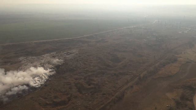 Арциз. Горит свалка. Видео с дрона. "Угол обзора" смотреть онлайн