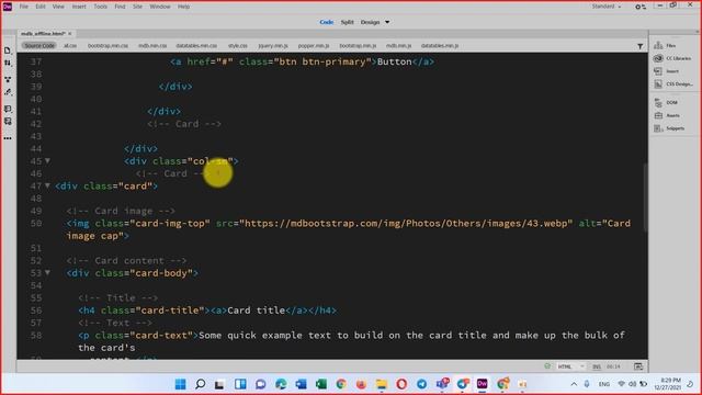 How to copy and paste Material Design for Bootstrap v5 & v4 смотреть онлайн