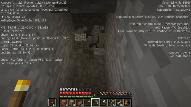 Minecraft Летсплей [НЕ ПОНЯТНАЯ ШТУКА!] #3- ВЫЖИВАНИЕ С МОДАМИ