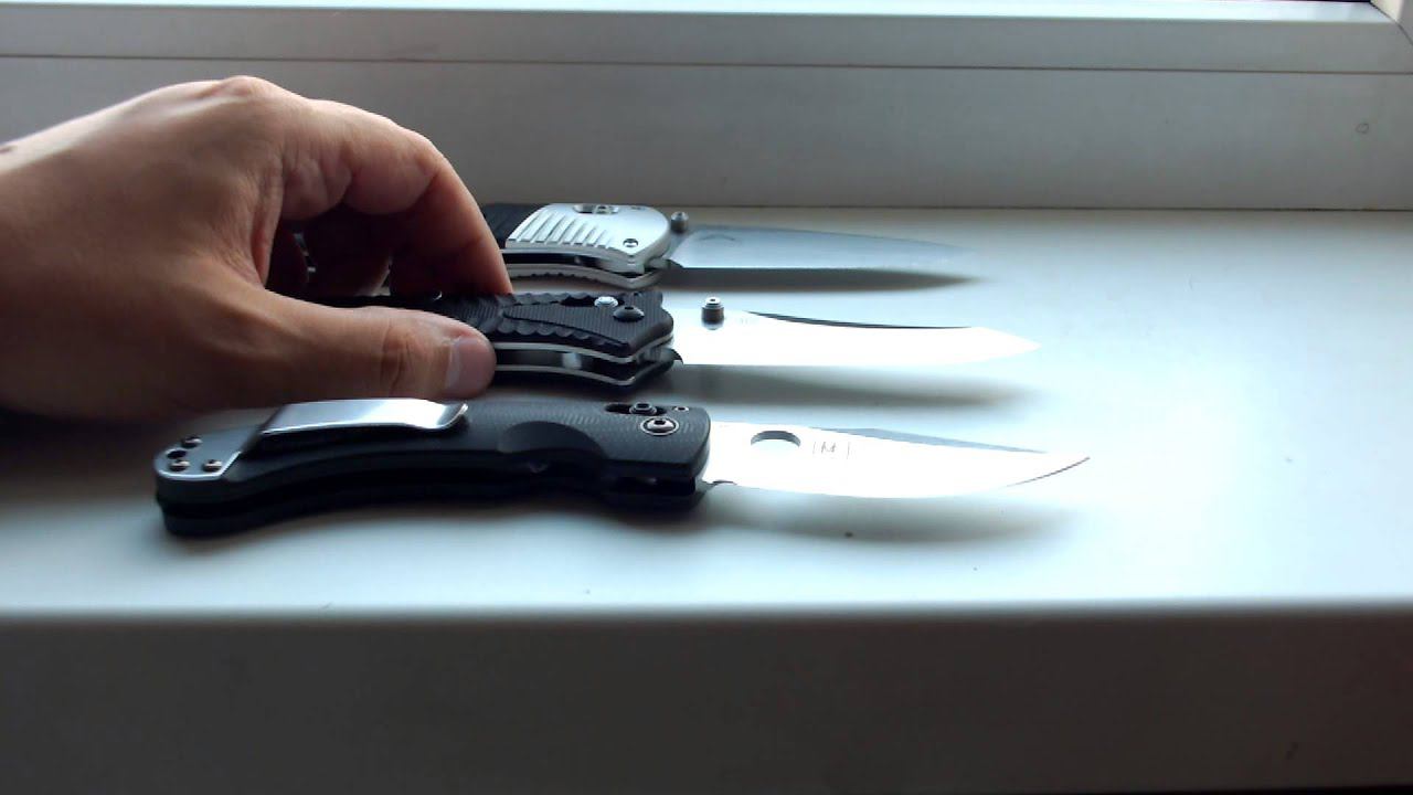 Сравнение ножей Ganzo и Benchmade