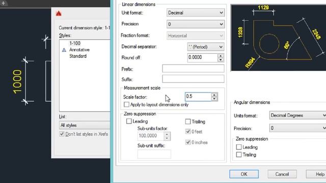 AutoCAD Khmer Tutorial Part 37 - របៀបពង្រីក និងបង្រួមប្លង់រក្សា Dimension смотреть онлайн