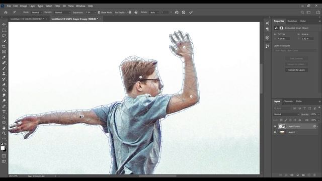 Turn Your Subject into a Puppet | Puppet Warp Tool | Adobe Photoshop смотреть онлайн