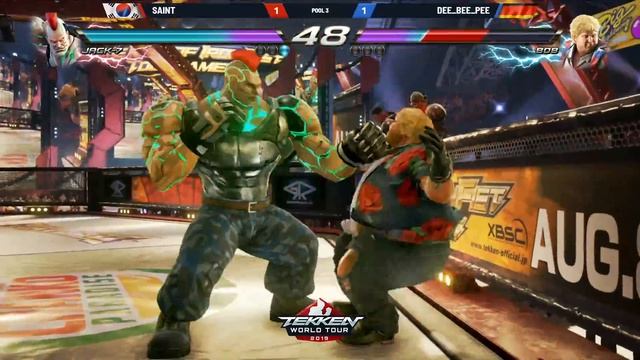Tekken World Tour - Fighting Games Challenge 2019 - Pools Part 1 смотреть онлайн