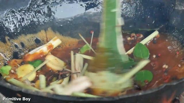Survival in the rainforest, must watch cooking pig intestines смотреть онлайн