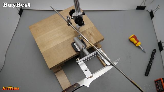 Как правильно ЗАТОЧИТЬ обвалочный НОЖ на точилке Ruixin Pro Rx 009 | Минимальный угол заточки ножа. смотреть онлайн