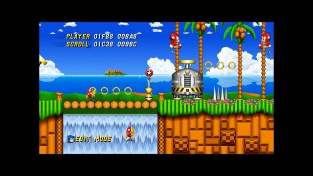 Debug mode in Sonic 2 HD Demo! смотреть онлайн