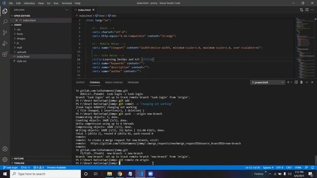 Git Error Changes Did Not Reflect After Successful Push | Git Error Resolved | Git In Hindi смотреть онлайн