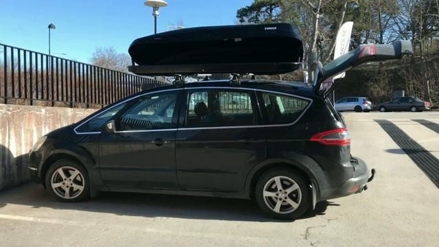 Thule Touring 700 Monterad På Ford S-Max смотреть онлайн