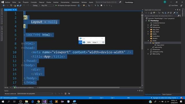 Implementar plantilla bootstrap4 en ASP.NET MVC5 parte1 смотреть онлайн