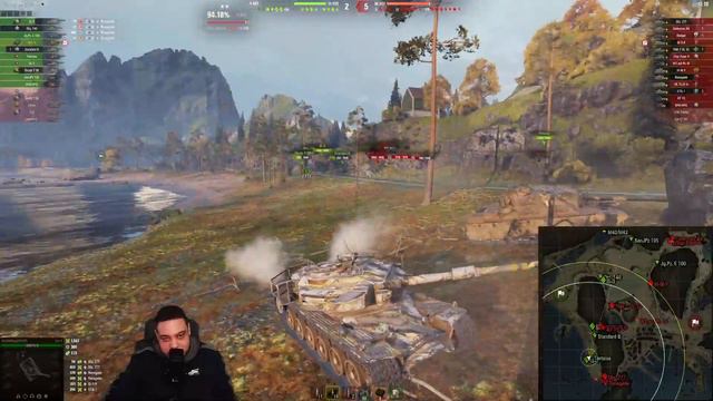 STRV K 3 Mark game + stats at the end | World of tanks смотреть онлайн