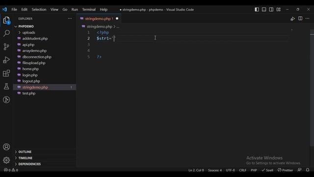 Learn String In PHP In 10 Minutes смотреть онлайн