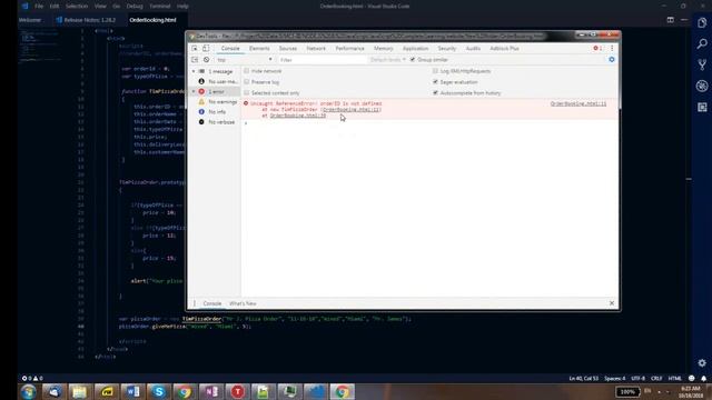 Create Pizza Object in JavaScript - 2 смотреть онлайн