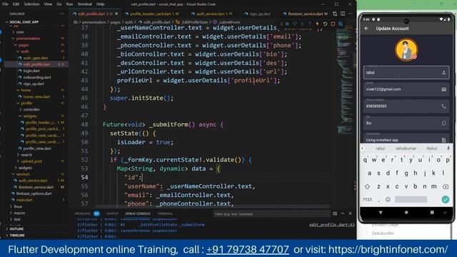 Updating Profile Data with Firestore & Firebase Storage (Including Image Upload) | Part 8 смотреть онлайн